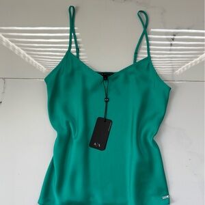 A/X Armani Exchange Vibrant Green Camisole